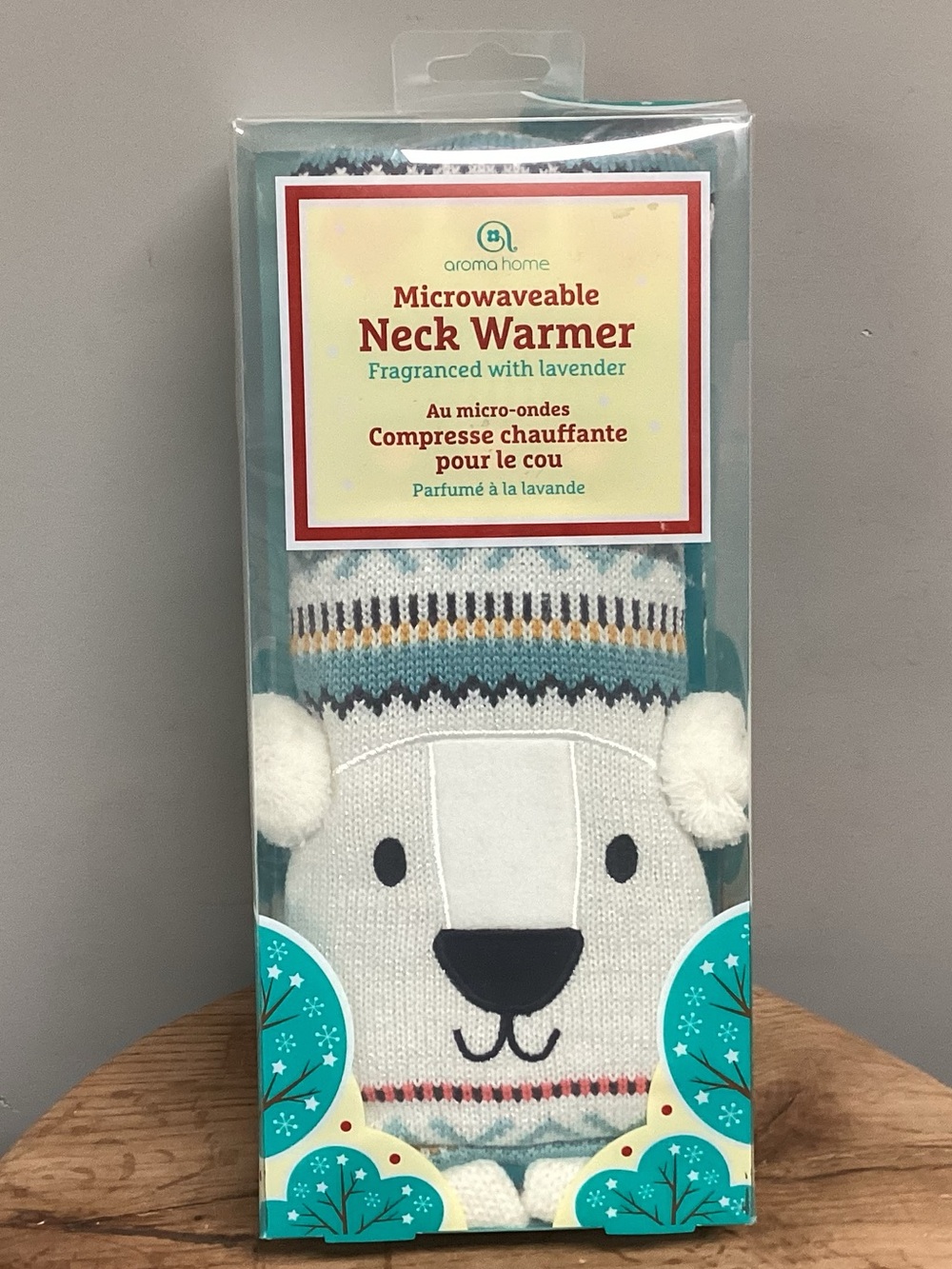 🟢 Neck Warmer - Microwaveable - Like New - Boxed - Fragranced w/ Lavender